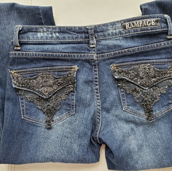 Rampage stunning jeans with lace pockets - Picture 4 of 9